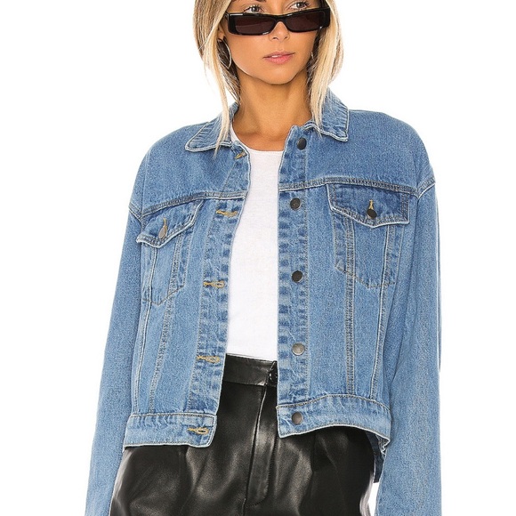 Superdown Raya Rhinestone fringe Jacket M - Picture 2 of 5